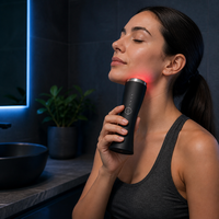 Appareil de luminothérapie rouge personnalisé OEM, portable, pour la réduction des rides du visage et du corps, rajeunissement, salon