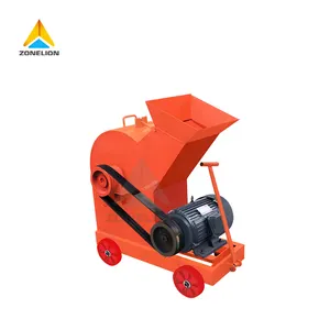 Crushing Of Glass Bottle Stones 7.5kw/11kw Mobile Construction Waste Electric Crusher Aerated Block Crusher For Sales