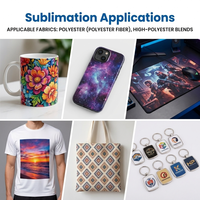 Imprimantes jet d'encre par sublimation grand format 1,8 m/6 pi/70 po/180 cm/1800 mm pour tissus en soie et survêtements