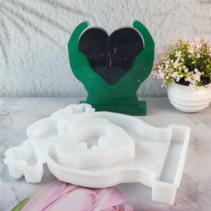 Moules de coulée en résine faits à la main bricolage Ins Style Silicone outils de bureau ornements décoratifs support moule W0781 gâteau gâteau outils - Product Image 6