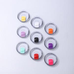 Cross-border Direct Supply of 16oz 20oz 30oz Plastic Leak-proof <b>Car</b> Cup Lid Ice Bully <b>Push</b> Piece Lid Spot - Product Image 6