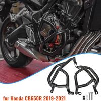 Nouvel ensemble de barres de protection inférieures en acier au carbone pour moto CB650R 2019-2021, protection de moteur fabriquée en Chine (JIA)