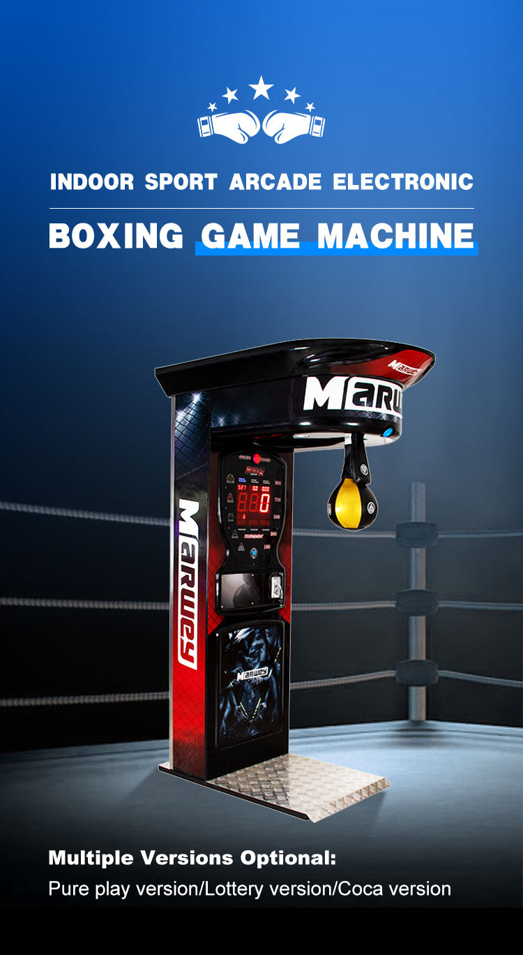 Boxing Game Machine Big King Kick Punching Fireboxing