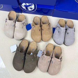 Birkenstocks 2026 Verano Nuevas Sandalias de Corcho de Doble Hebilla para <span class=keywords><strong>Hombre</strong></span> y Mujer, Sandalias de Cuero para Exteriores con Plantilla Cómoda - Product Image 5