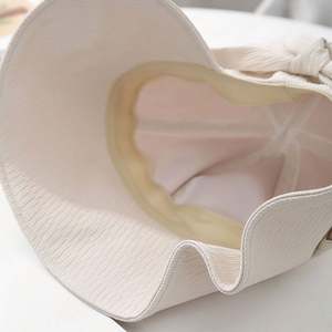 Chapeau Bob Printemps-Été avec ouverture pour queue de cheval, Nouvelle Collection Tendance, pour l'extérieur et la protection solaire - Product Image 3