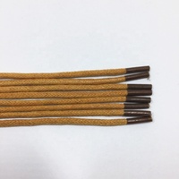 Échantillon Gratuit Lacets en Coton Ciré Embouts en Plastique Transparent Longueur Personnalisable Colorés et Élégants Marque Maoyuan pour Chaussures de Randonnée