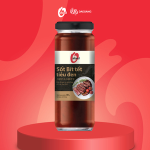 Sauce au poivre noir O'Food 240g, pot en verre premium, glaçage poivré authentique pour bœuf grillé, côtelette de porc, export en gros B2B - Product Image 6