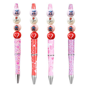 100 Pcs/<span class=keywords><strong>Lot</strong></span> nouvelles perles de <span class=keywords><strong>Silicone</strong></span> d'impression personnalisée 15mm perles de point <span class=keywords><strong>Silicone</strong></span> pour bricolage porte-clés <span class=keywords><strong>perle</strong></span> stylo faisant des colliers de bijoux - Product Image 2