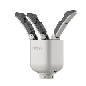 มือหุ่นยนต์ 3 นิ้ว แบบมีความคล่องแคล่ว พร้อมระบบสัมผัส 8 DOF ตัวจับยึดความแม่นยำสูงสำหรับหุ่นยนต์ AI รูปทรงมนุษย์ - Product Image 1