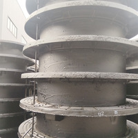 Couvercle de manhole rond anti-compactification pour zones commerciales