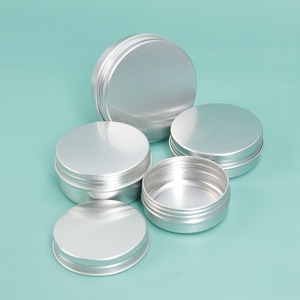 200ml Customized Logo Printed Aluminum Metal Round Container Tin Can Box with Lids for Cosmetic Use for Lipstick Gift Packaging - Product Image 1