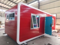 Cabine de bureau professionnelle préfabriquée mobile de type Apple, fournie directement par l'usine, pour usage commercial