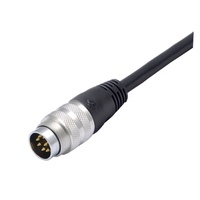 Conector de Enchufe Macho/Hembra de Grado Aeronáutico Signal M16/M23 7/8 con 3-8 Pines para Cables Eléctricos Automotrices