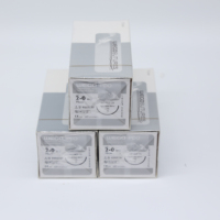 Suture résorbable Wego personnalisable en PGLA Polyglactine 910, multifilament tressé avec aiguille, en polyester