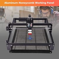 Plateforme de table de travail en nid d'abeille de grande taille 400*400 mm pour machine de découpe et de gravure laser CO2 15,7 * 15,7 pouces