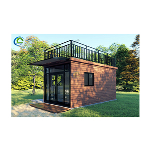 Beautiful mobile home shipping container home with stairs log cabin