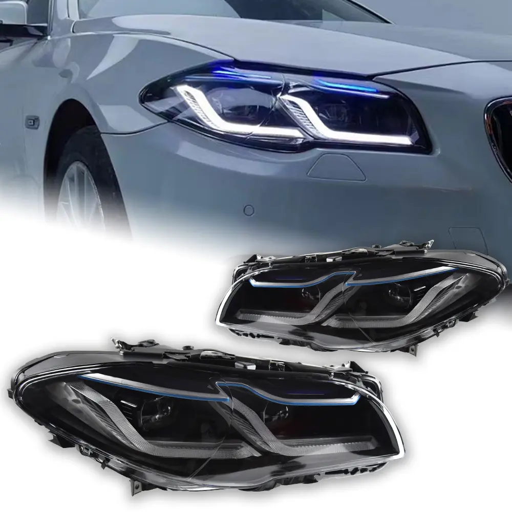 Car Lights for BMW F10 Headlight 2010-2016 F18 Head Lamp 520i 525i 530i 528i M5 LED Headlights Drl Lens Automotive Accessories