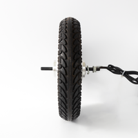 Encodeur de moteur de moyeu latéral unique à engrenages cc sans balais de 12 pouces 48V pour fauteuil roulant voiture aimant permanent pour scooters de mobilité