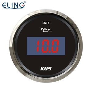 Jauge de pression d'huile moteur numérique <span class=keywords><strong>KUS</strong></span> 52mm 0-5Bar 0-10Bar 12V 24V avec rétro-éclairage pour les navires de tracteur - Product Image 3