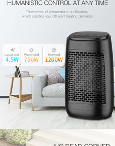 Amazon Hotsale Portable 1200W Space Heating and Cooling Double Style Changeable Electric PTC Ceramic Cold Room Heater - Product Image 6