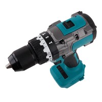 Perceuse électrique sans fil DW Model Blue 21V avec batterie au lithium, mandrin auto-serrant et deux vitesses réglables pour usage domestique