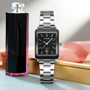timepiece with a refined compact profile clear time and date presentation through a pristine crystal lens custom brand logo - Product Image 2
