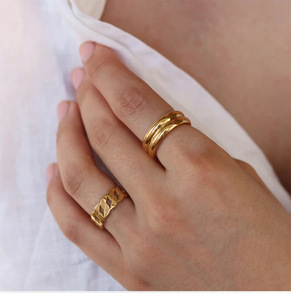 Thiết Kế Mới Titan Thép Đồ Trang Sức Hip Hop Punk Dệt Cuba Chuỗi Vòng Đối Với Phụ Nữ Và Nam Giới Vòng - Product Image 2