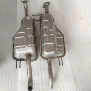 Tubo de Escape de Acero Inoxidable para Accent 2007-2011 |   Sistema de Escape de Alto Rendimiento con Acabado Pulido Espejo - Product Image 1