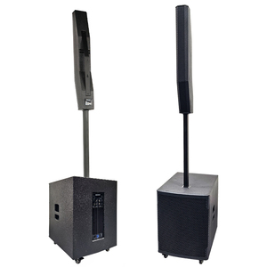 Profesional Active Dsp Blue Tooth pa System Standing Outdoor Indoor Dj Church <span class=keywords><strong>White</strong></span> <span class=keywords><strong>Line</strong></span> <span class=keywords><strong>Array</strong></span> Bass Subwoofer Altavoces de columna - Product Image 2
