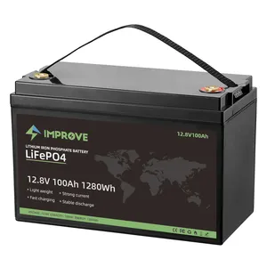 Lifepo4 12v 24v 36v 48v 72v batterie agli ioni di litio 40ah 60ah 100ah 150ah 200ah 300ah batteria al litio ferro fosfato