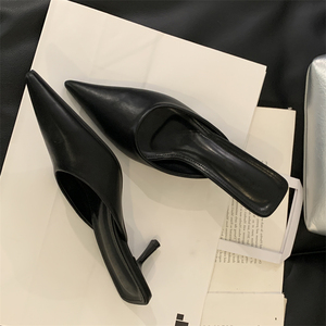 Sandalias de Plataforma con Tacón Alto para Mujer, Diseño 2025, Primavera/Verano, Estampado de Leopardo, Microfibra, Tacón Fino y Sexy para Fiestas, América - Product Image 2
