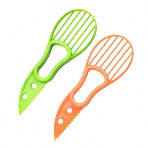 Eco-Friendly Plastic Avocado Knife <b>Cutter</b> Safe Home and Kitchen Gadgets for Daily Use <b>Vegetable</b> Slicer - Product Image 1