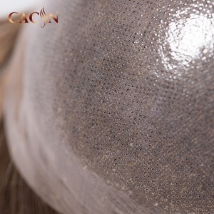 Toupet de cheveux crus Super Skin 0.08mm postiche pour hommes avec perruques de cheveux bruts de haute qualité pour hommes toupet - Product Image 5