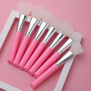 7 forme di testa in <span class=keywords><strong>Silicone</strong></span> mascherina per il viso spazzola morbida per la cura della pelle Spa applicazione viso fango pellicola di miscelazione maschera facciale salone di bellezza per le donne - Product Image 2