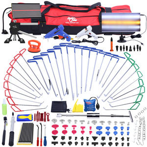 Super PDR <b>Car</b> Dent Repair Tool Kit Metal Plastic Rubber Hand Powered Scratch Free Hard Case Storage Auto Repair Tools - Product Image 2