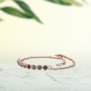 Premium 925 Sterling Silver Cuban Link Bracelet with Round Cut Moissanite Stones Luxury Fashion Jewelry for <b>Men</b> and Women - Product Image 2