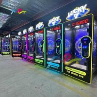 Machine de jeu d'arcade à découper les peluches roses, prix d'usine, pour gagner vos prix