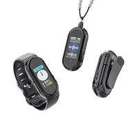 Grabadora de Voz Portátil Multifunción S36 con Reducción de Ruido Invisible para Abogados, Material ABS, USB