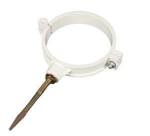 Оптовые пластиковые хомуты для труб из ПВХ SHEN SU белого цвета для водоснабжения – гигиеничные, экологичные, с высокой пропускной способностью - Product Image 1