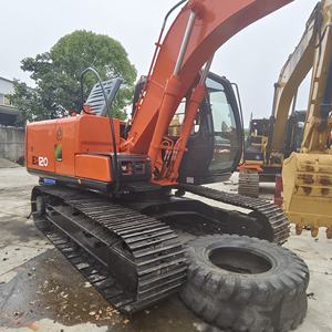Pelleteuse sur chenilles Caterpillar Hitachi EX120 japonaise d'occasion de 12 tonnes avec moteur et engrenage de boîte de vitesses - Product Image 3