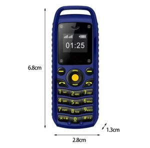 BM25 ponsel Mini 0.66 inci layar mendukung dua kartu SIM <span class=keywords><strong>Dialer</strong></span> ponsel kecil untuk orang tua anak-anak - Product Image 4