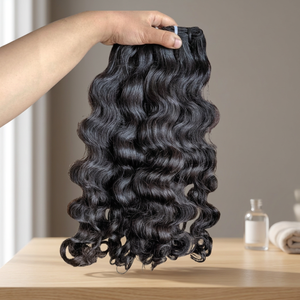 ชุดต่อผมแบบมัด  ลอนธรรมชาติ สำหรับผู้หญิง  ลอนนุ่มเด้ง - Product Image 3