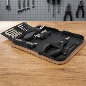 Set di Attrezzi in Plastica Riciclata STAC da 24 Pezzi con Custodia in Fibra di Canna da Zucchero e Collezione di Punte RCS Modello 104579-1 - Product Image 2