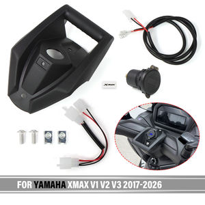 Support de navigation GPS pour <span class=keywords><strong>moto</strong></span> avec chargeur USB sans fil pour Yamaha XMAX 125/250/300/400 V3 2025-2026 Accessoires - Product Image 2