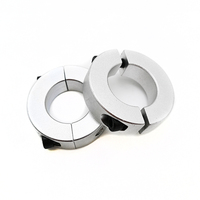 Bague de fixation et axe optique en aluminium, style pince à deux pièces, collier d'arbre 16mm 18mm 20m 22mm 25mm 30mm 32mm 35mm