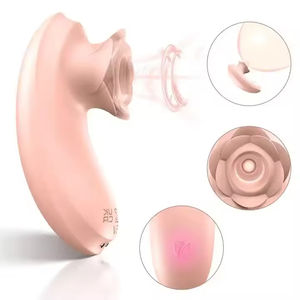 Vibrador Impermeable IPX7 de 10 Velocidades para Punto G y Clítoris con Succión de Pezones para Mujeres, con Mango, Recargable por USB, Ruido <40dB - Product Image 6