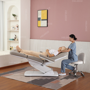 Table de massage électrique pour esthéticienne, lit de beauté pour salon, table d'extension de cils, table de soin du visage, chaise de massage esthétique, lit de massage pour cils - Product Image 5