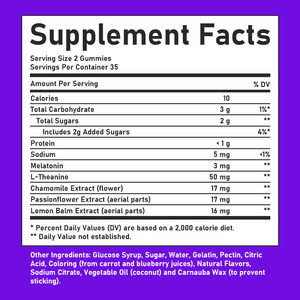 Factory Direct Sleep Gummy with Total Carbohydrate Wake Up Refreshed Health Fall A Sleep Faster Flavor <b>Supplement</b> Flavored - Product Image 2