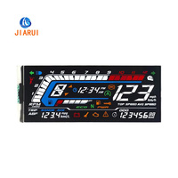 Écran LCD à 7 segments HTN VA personnalisable à haute luminosité, écran d'odomètre de moto, rétroéclairage LED anti-éblouissement 2,7-5V