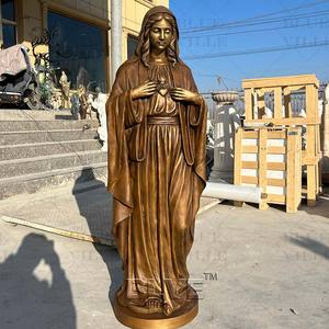 Escultura Religiosa <span class=keywords><strong>de</strong></span> Bronce <span class=keywords><strong>de</strong></span> San Marcos, Decoración <span class=keywords><strong>de</strong></span> Jardín para Exteriores, Tamaño Real, Decoración para el Hogar - Product Image 5